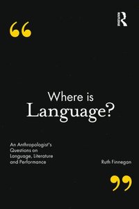 bokomslag Where is Language?