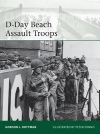 bokomslag D-Day Beach Assault Troops