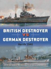 bokomslag British Destroyer vs German Destroyer