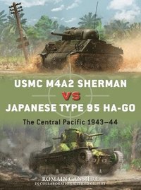 bokomslag USMC M4A2 Sherman vs Japanese Type 95 Ha-Go