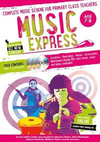 bokomslag Music Express: Age 7-8 (Book + 3CDs + DVD-ROM)