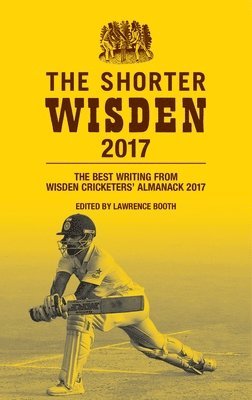 Lawrence Booth - Wisden Cricketers' Almanack 2017, Inbunden