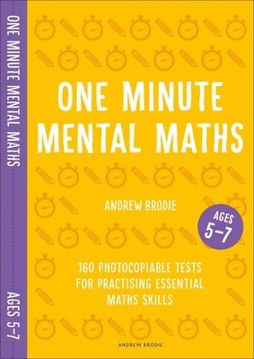 bokomslag One Minute Mental Maths for Ages 5-7