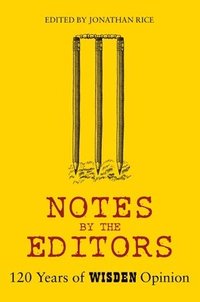 bokomslag Notes By The Editors