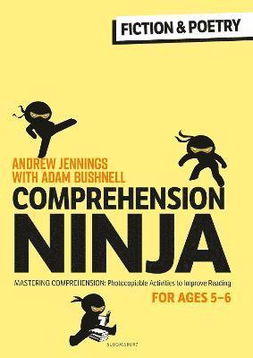 bokomslag Comprehension Ninja for Ages 5-6: Fiction & Poetry