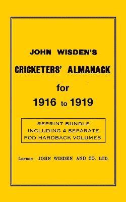 Wisden Cricketers' Almanack 1916 to 1919 1