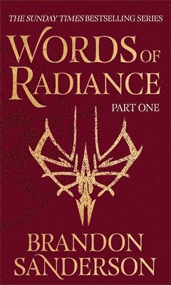 Brandon Sanderson - Words of Radiance Part One, Inbunden