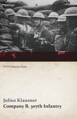 bokomslag Company B, 307th Infantry (WWI Centenary Series)