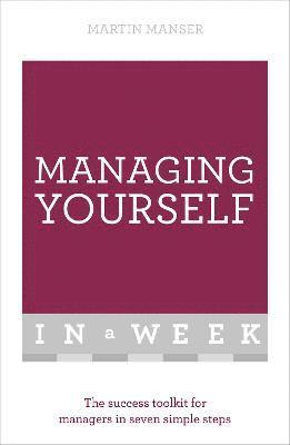 Managing Yourself In A Week 1