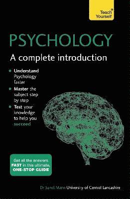 Sandi Mann - Psychology: A Complete Introduction, Häftad
