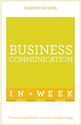 Business Communication In A Week 1