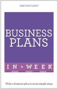 bokomslag Business Plans in a Week