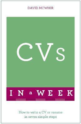 David McWhir, David Mcwhir - CVs In A Week, Häftad