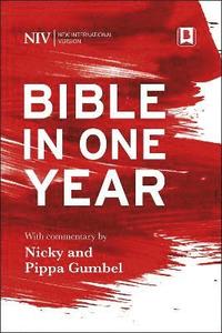 bokomslag NIV Bible in One Year with Commentary by Nicky and Pippa Gumbel