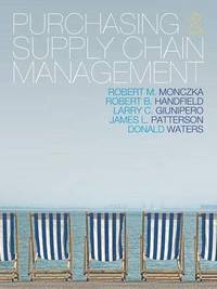 bokomslag PURCHASING SUPPLY CHAIN MNGMT