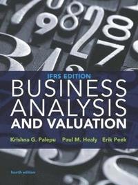 bokomslag Business Analysis and Valuation: IFRS edition