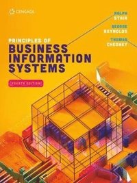 bokomslag Principles of Business Information Systems