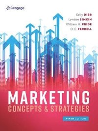 bokomslag Marketing Concepts and Strategies