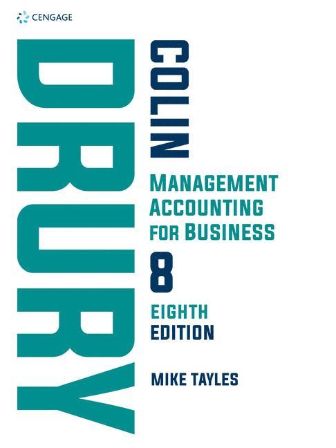 Management Accounting for Business 1