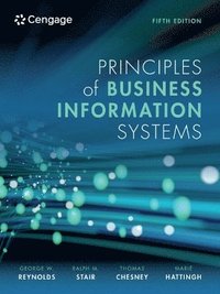 bokomslag Principles of Business Information Systems