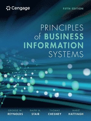 bokomslag PRINCIPLES OF BUSINESS INFORMA TION SYSTEMS 5E