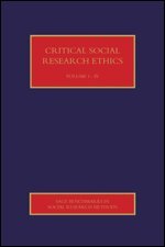 Barry Smart, Kay Peggs, Joseph Burridge - Critical Social Research Ethics, 4v, Inbunden