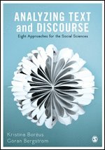 bokomslag Analyzing text and discourse - eight approaches for the social sciences