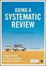 Angela Boland, M. Gemma Cherry, Rumona Dickson - Doing a Systematic Review, Häftad