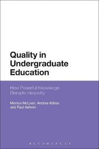 bokomslag Quality in Undergraduate Education