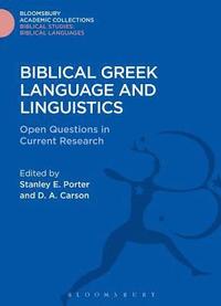 bokomslag Biblical Greek Language and Linguistics