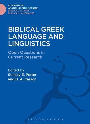 bokomslag Biblical Greek Language and Linguistics