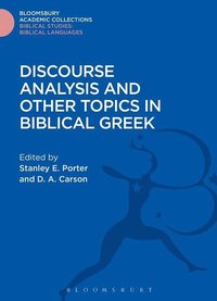 bokomslag Discourse Analysis and Other Topics in Biblical Greek