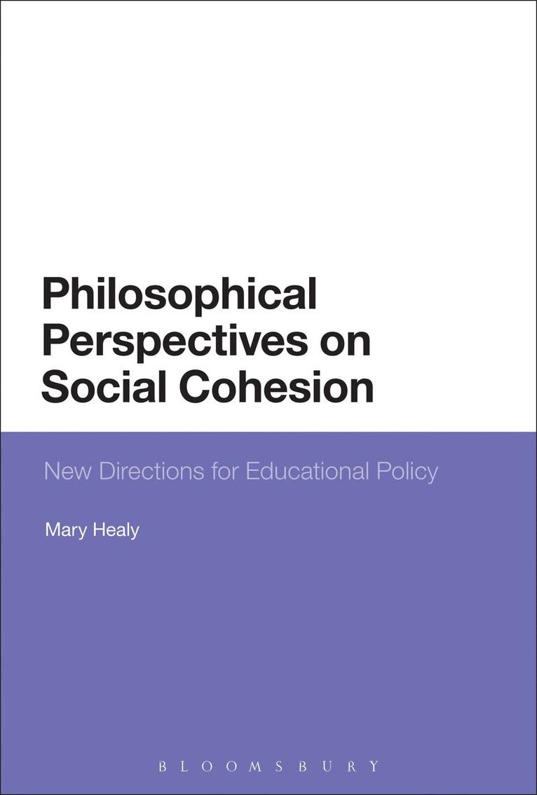Mary Healy - Philosophical Perspectives on Social Cohesion, Häftad