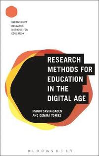 bokomslag Research Methods for Education in the Digital Age