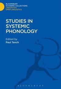 bokomslag Studies in Systemic Phonology