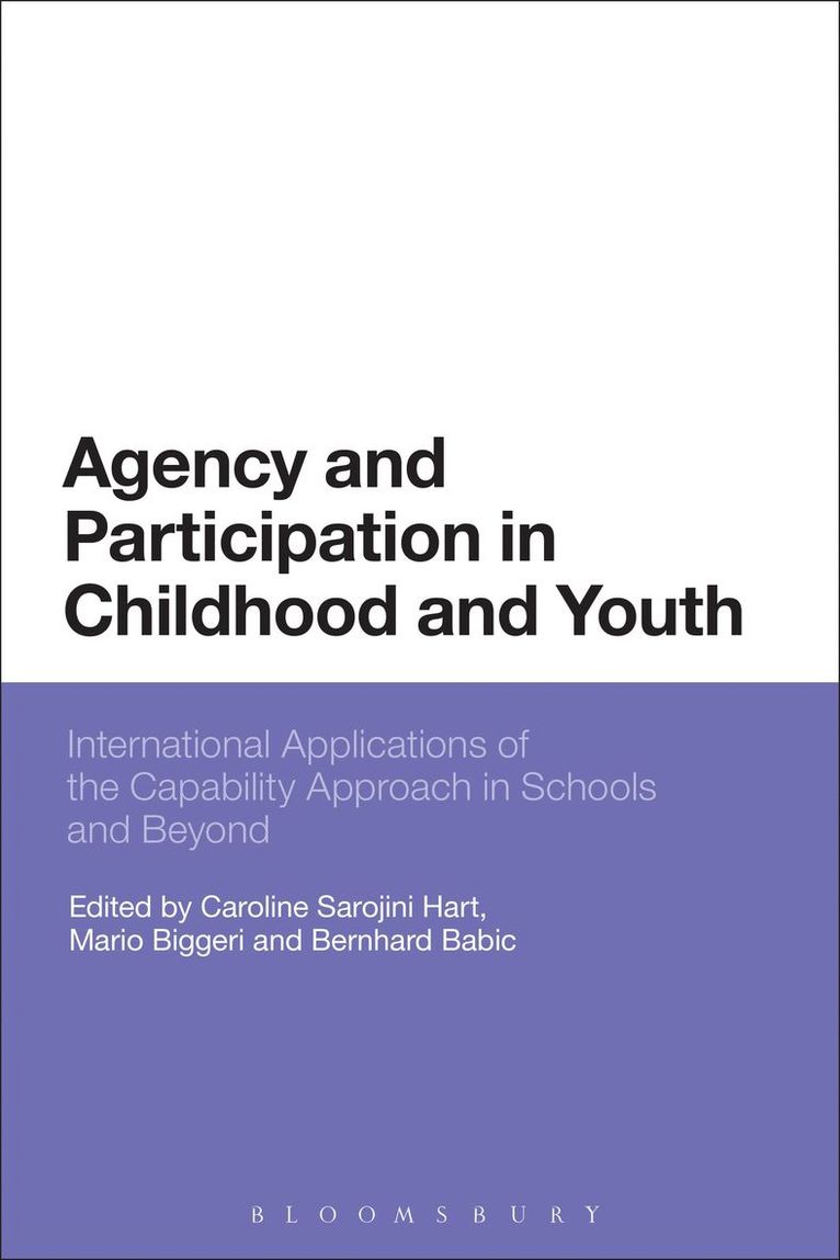 Caroline Sarojini Hart, Mario Biggeri, Bernhard Babic - Agency and Participation in Childhood and Youth, Häftad