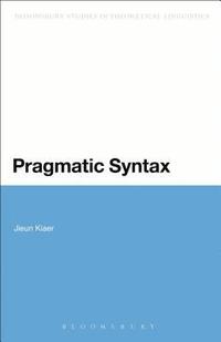 bokomslag Pragmatic Syntax