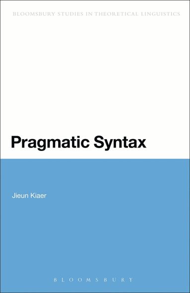 bokomslag Pragmatic Syntax