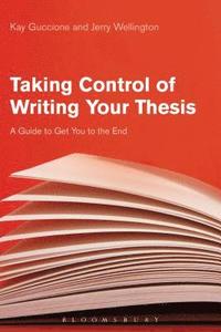 bokomslag Taking Control of Writing Your Thesis