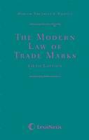 bokomslag Morcom, Roughton and St Quintin: The Modern Law of Trade Marks