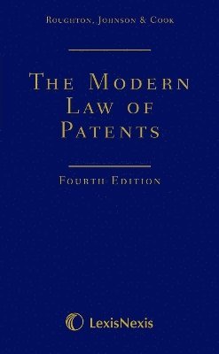 bokomslag The Modern Law of Patents