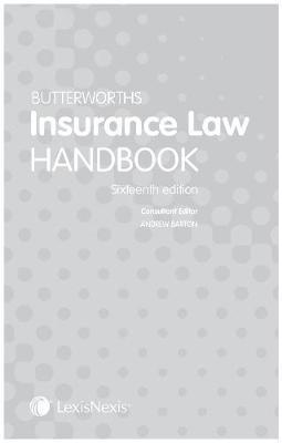 Andrew Barton - Butterworths Insurance Law Handbook, Häftad