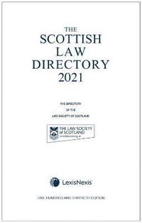 bokomslag The Scottish Law Directory: The White Book 2021