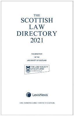 bokomslag The Scottish Law Directory: The White Book 2021