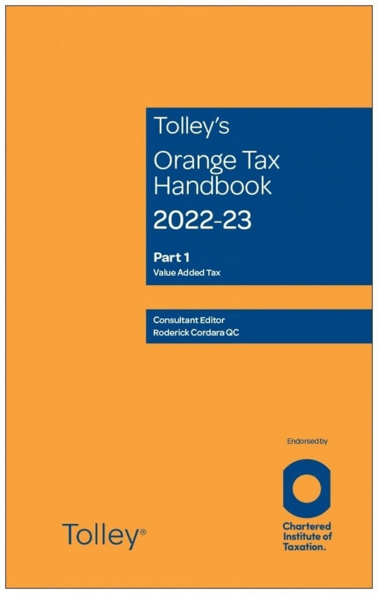 Tolley's Orange Tax Handbook 2022-23