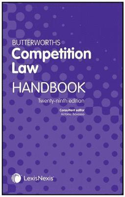 bokomslag Butterworths Competition Law Handbook