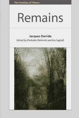 bokomslag Remains   Jacques Derrida