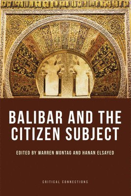 Balibar and the Citizen Subject 1