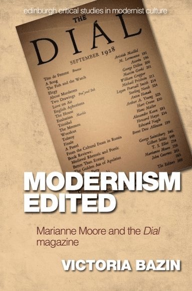 Victoria Bazin, Northumbria University) Bazin, Victoria (Senior Lecturer in American Literature - Modernism Edited, Inbunden