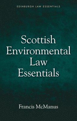 bokomslag Scottish Environmental Law Essentials